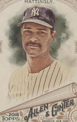 2018 Topps Allen & Ginter - Don Mattingly #151