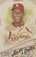 2018 Topps Allen & Ginter - Bob Gibson #159