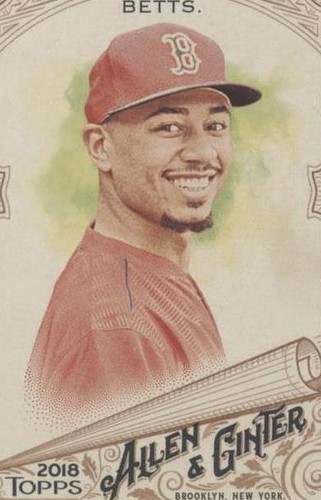 2018 Topps Allen & Ginter - Mookie Betts #245