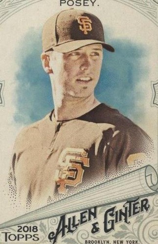 2018 Topps Allen & Ginter - Buster Posey #172