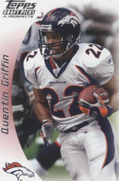 2005 Topps Draft Picks & Prospects Quentin Griffin #98