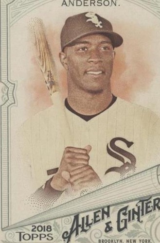 2018 Topps Allen & Ginter - Tim Anderson #195