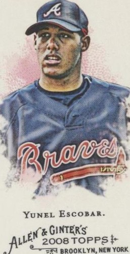 2008 Topps Allen & Ginter's - Yunel Escobar #192