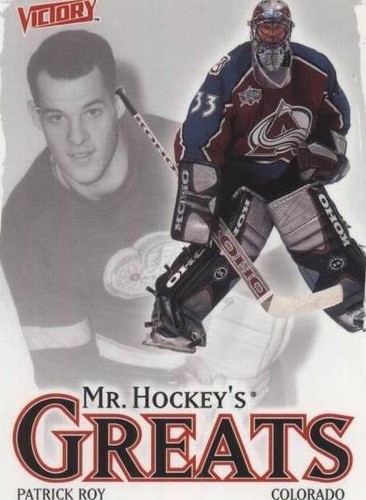 2001-02 Upper Deck Victory - Patrick Roy #396