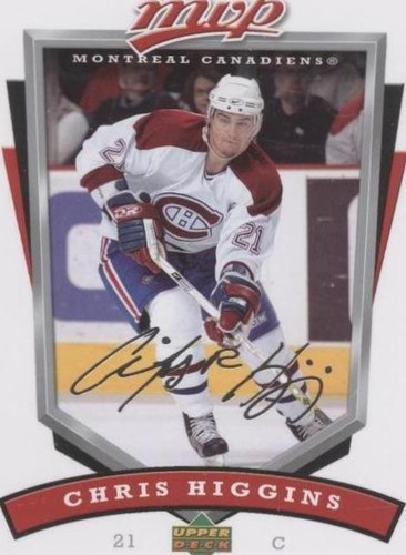 2006-07 Upper Deck MVP - Chris Higgins #153