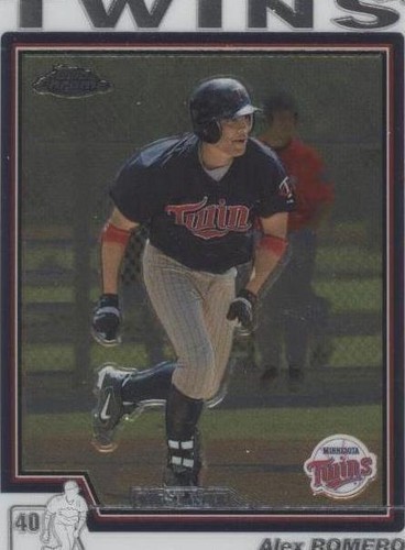 2004 Topps Chrome Traded & Rookies - Alex Romero #T188