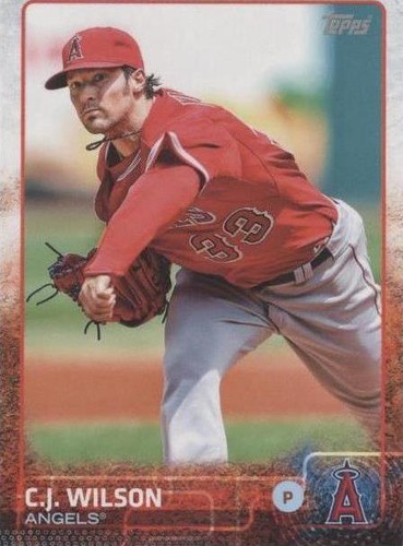 2015 Topps Mini - C.J. Wilson #326