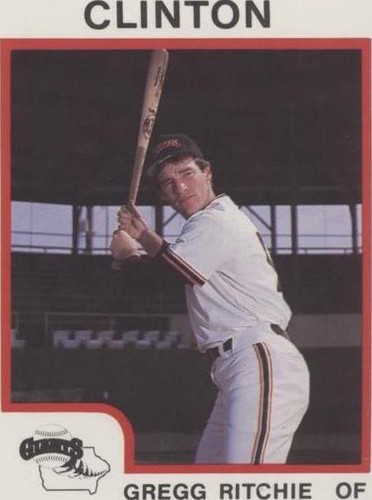 1987 ProCards Minor League - Gregg Ritchie #984