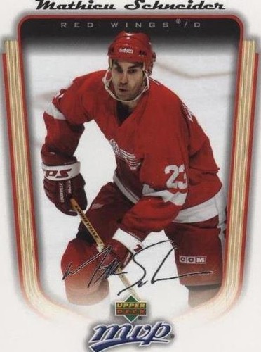 2005-06 Upper Deck MVP - Mathieu Schneider #150