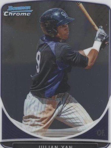 2013 Bowman Chrome - Julian Yan #BCP193