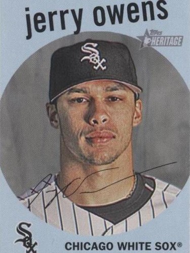 2008 Topps Heritage - Jerry Owens #198