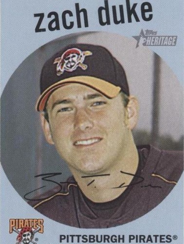 2008 Topps Heritage - Zach Duke #72