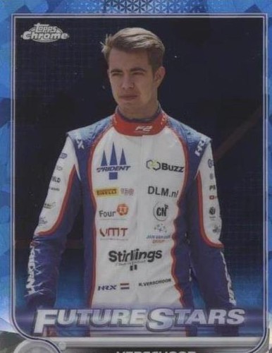 2022 Topps Chrome Sapphire Edition Formula 1 - Richard Verschoor #93