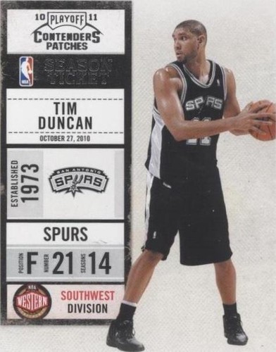 NBA tim duncan rc 10種類セット NBA tim duncan rc 10種類セット 1997 NBA Hoops #166 Tim