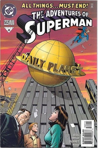 The Adventures of Superman Comic Book #562 DC Comics 1998 VERY