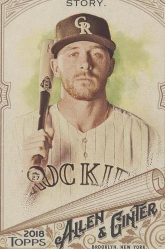 2018 Topps Allen & Ginter - Trevor Story #36