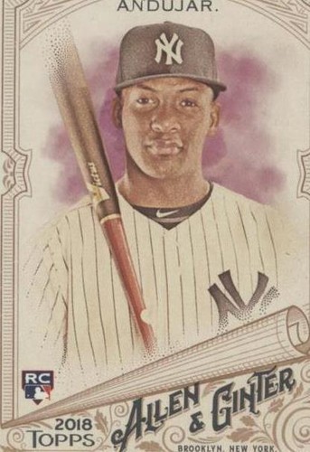 2018 Topps Allen & Ginter - Miguel Andujar #201