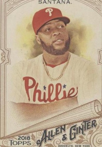 2018 Topps Allen & Ginter - Carlos Santana #312