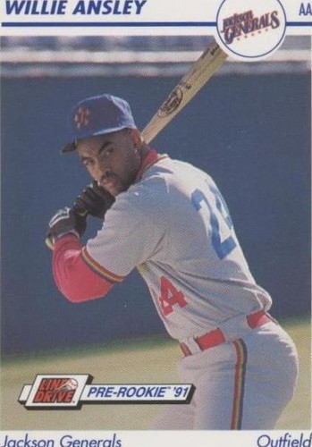 1991 Line Drive Pre-Rookie - Willie Ansley #551