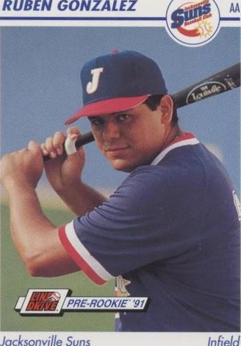 1991 Line Drive Pre-Rookie - Ruben Gonzalez #337
