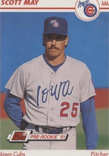 1991 Line Drive Pre-Rookie - Scott May #210