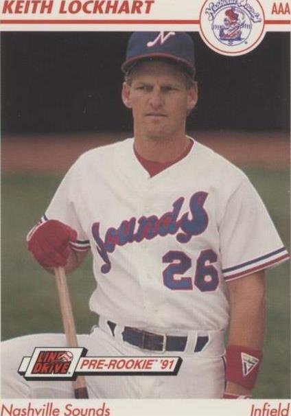 1991 Line Drive Pre-Rookie - Keith Lockhart #264