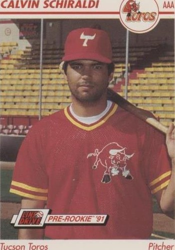 1991 Line Drive Pre-Rookie - Calvin Schiraldi #610