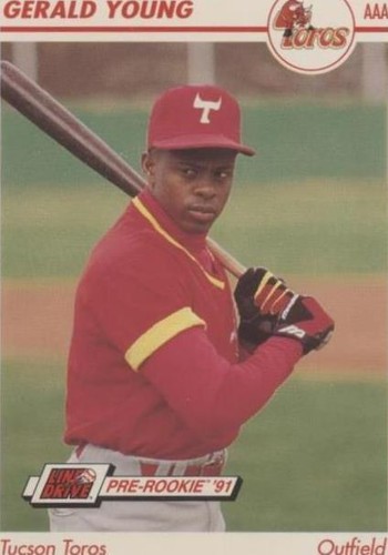 1991 Line Drive Pre-Rookie - Gerald Young #623