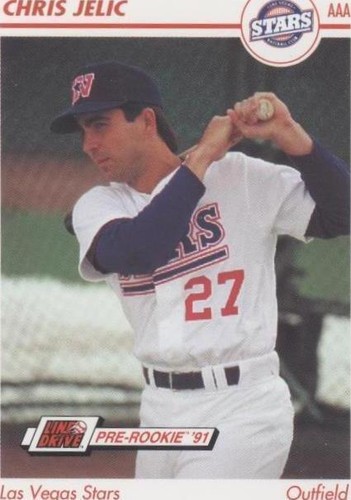 1991 Line Drive Pre-Rookie - Chris Jelic #285