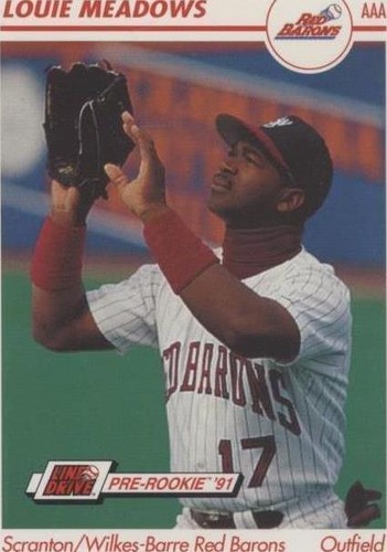 1991 Line Drive Pre-Rookie - Louie Meadows #490