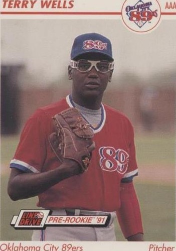 1991 Line Drive Pre-Rookie - Terry Wells #323