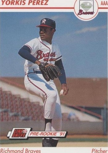 1991 Line Drive Pre-Rookie - Yorkis Perez #436