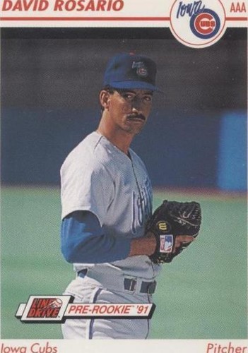 1991 Line Drive Pre-Rookie - David Rosario #215