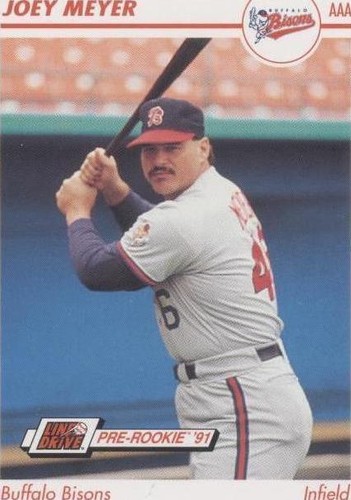 1991 Line Drive Pre-Rookie - Joey Meyer #36
