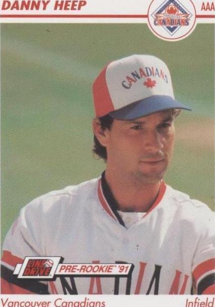 1991 Line Drive Pre-Rookie - Danny Heep #635