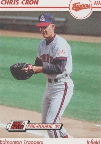 1991 Line Drive Pre-Rookie - Chris Cron #158