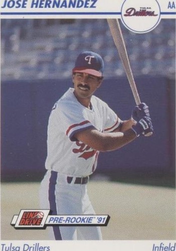1991 Line Drive Pre-Rookie - Jose Hernandez #584