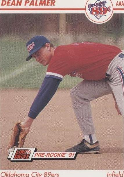 1991 Line Drive Pre-Rookie - Dean Palmer #314