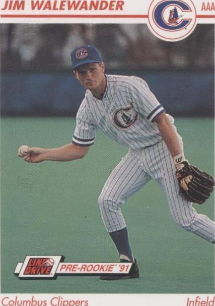 1991 Line Drive Pre-Rookie - Jim Walewander #122
