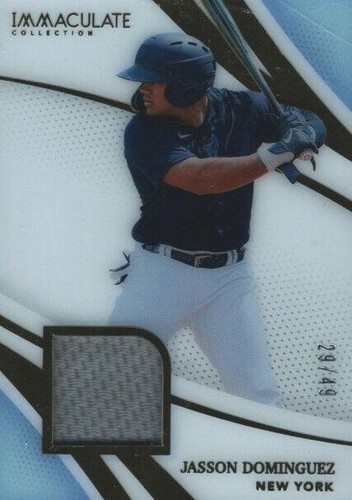 2021 Panini Immaculate Collection - Jasson Dominguez #M-JD