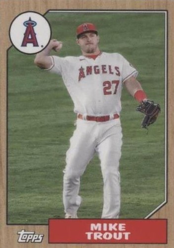 2022 Topps Mini - Mike Trout #78B-20