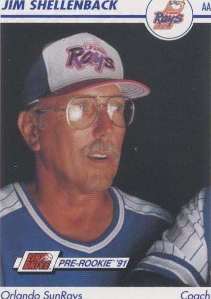 1991 Line Drive Pre-Rookie - Jim Shellenback #496