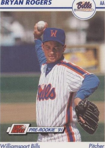 1991 Line Drive Pre-Rookie - Bryan Rogers #641