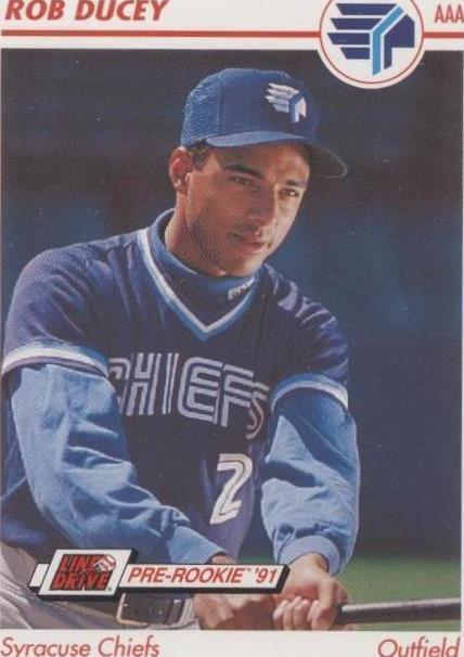 1991 Line Drive Pre-Rookie - Rob Ducey #502