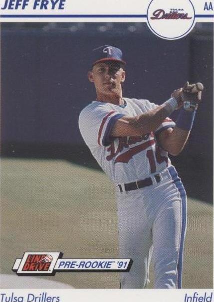 1991 Line Drive Pre-Rookie - Jeff Frye #579