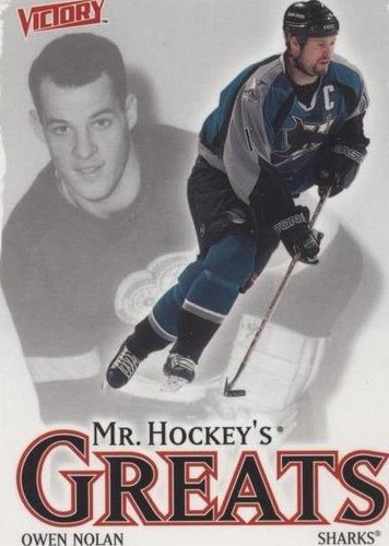 2001-02 Upper Deck Victory - Owen Nolan #405