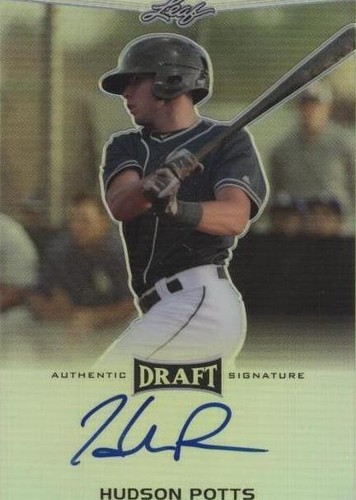2016 Leaf Metal Draft - Hudson Potts #BA-HP1