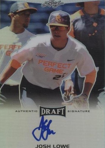 2016 Leaf Metal Draft - Josh Lowe #BA-JL1