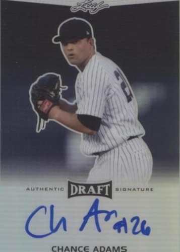 2016 Leaf Metal Draft - Chance Adams #BA-CA1