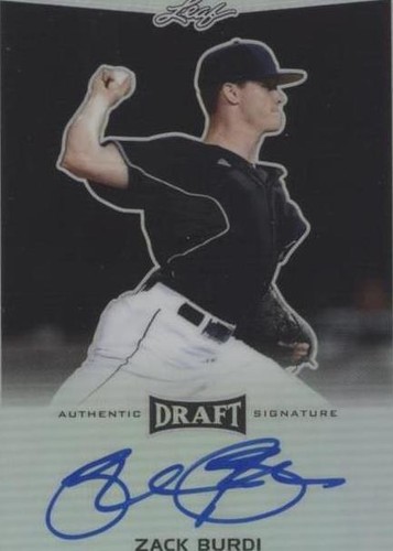 2016 Leaf Metal Draft - Zack Burdi #BA-ZB1